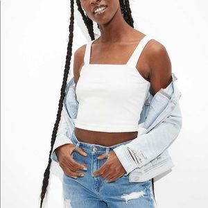 AE cropped top